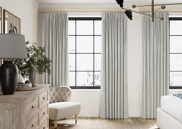 The British Stripe Co. Mary, Polzeath No.2 - Made to Measure Curtains - Image 3